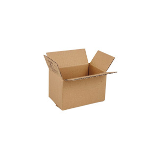 Carton simple cannelure 15 x 10 x 9,2 cm – Emballage recyclé et recyclable | Embaleo