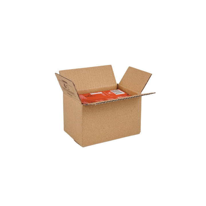 Carton simple cannelure 15 x 10 x 9,2 cm – Emballage recyclé et recyclable | Embaleo