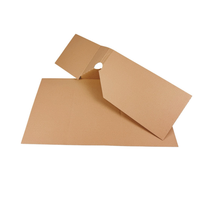 Étui-croix postal en carton brun 31 x 22 x 6 cm