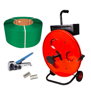 Kit de cerclage pour feuillards en polyester 12 mm