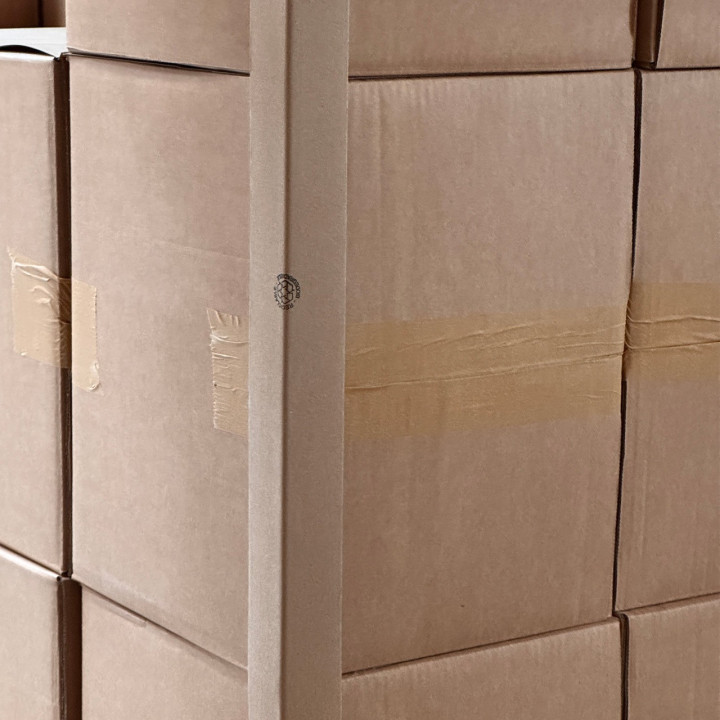 Cornières en carton 80 x 3,5 x 3,5 cm - Protection optimale pour palettes | Embaleo