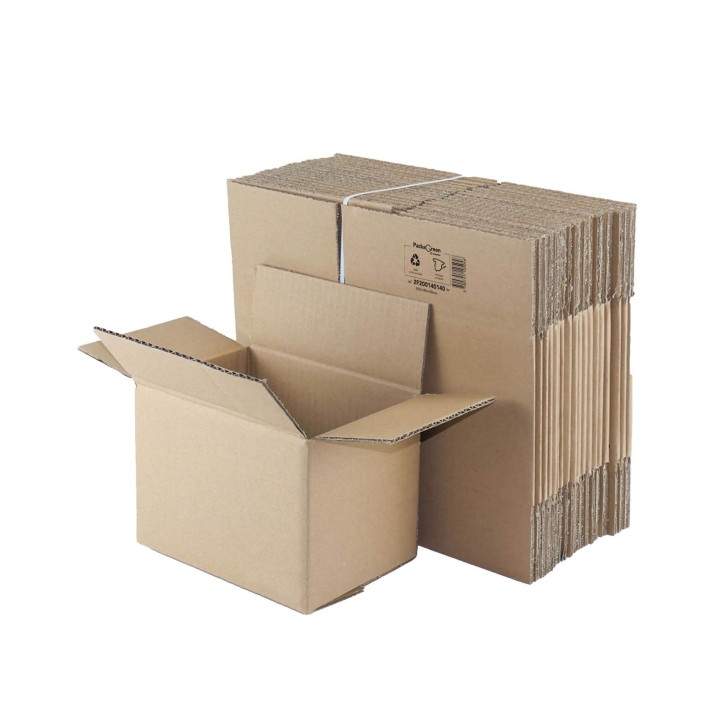 Boite en carton simple cannelure 20x14x14 cm