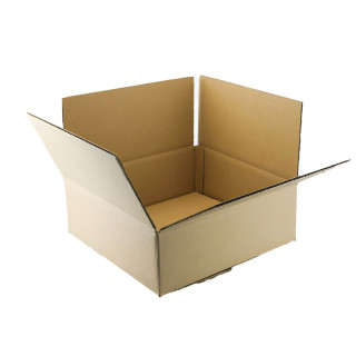Carton simple cannelure 30x30x10 cm