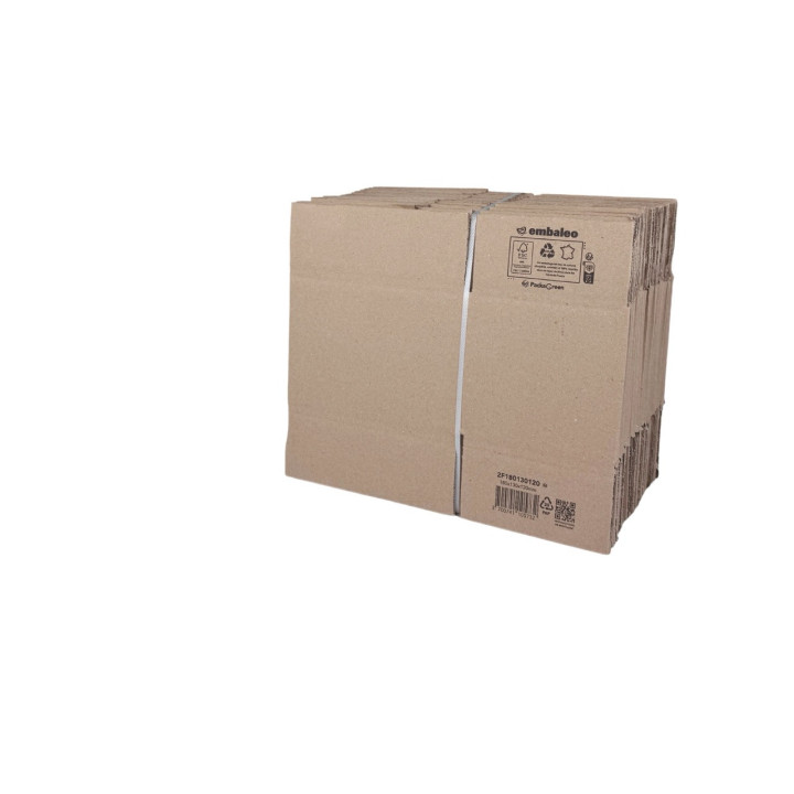 Carton standard simple cannelure 18x13x12 cm
