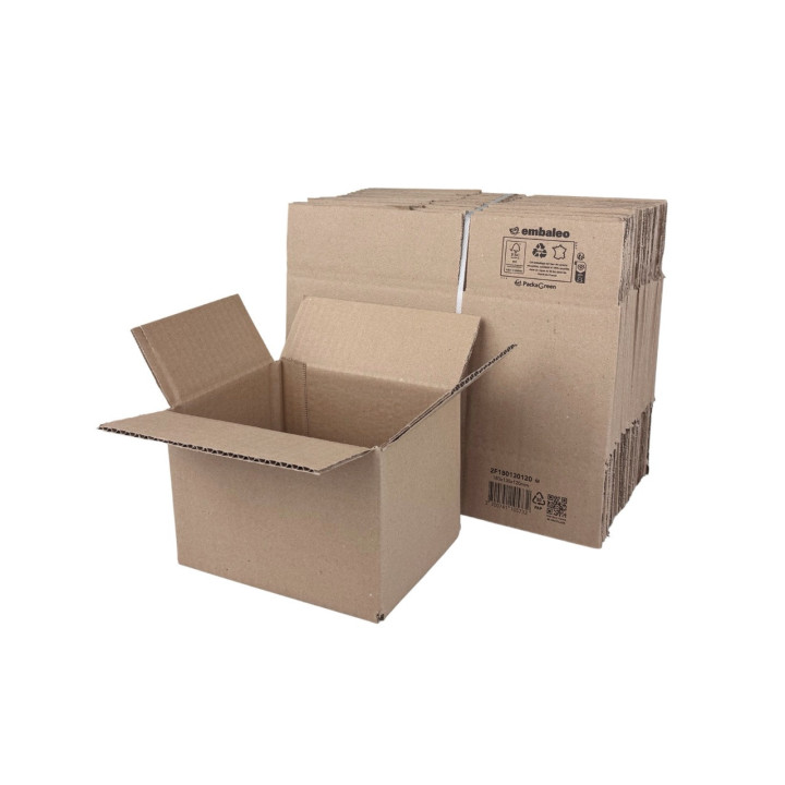 Carton standard simple cannelure 18x13x12 cm