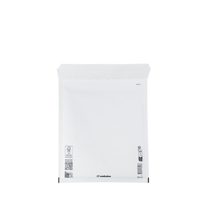 Enveloppe bulle blanche Embaleo E 22 x 26 cm