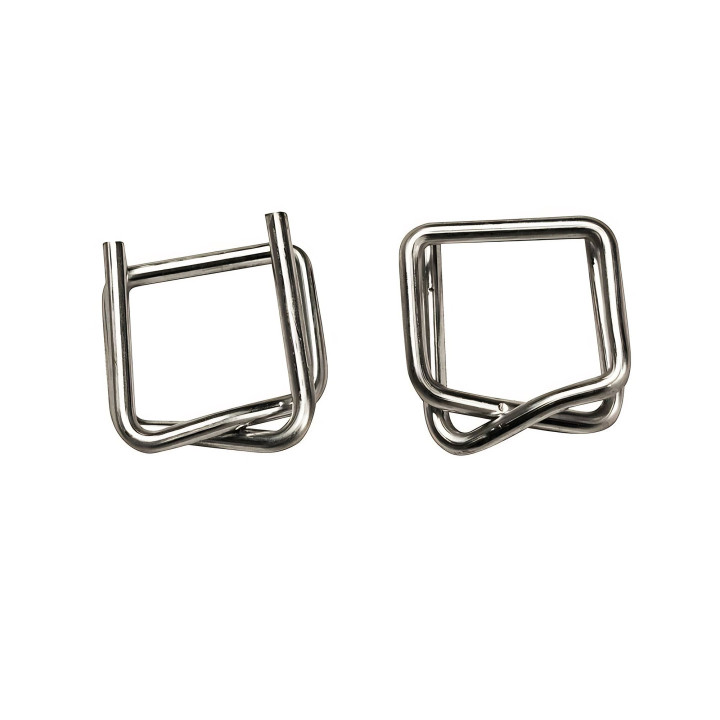 Boucles pour feuillard textile 19 mm – Lot de 1000