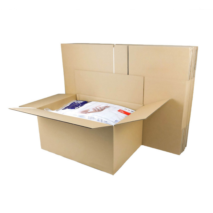 Carton simple cannelure grand format 60 x 30 x 30 cm