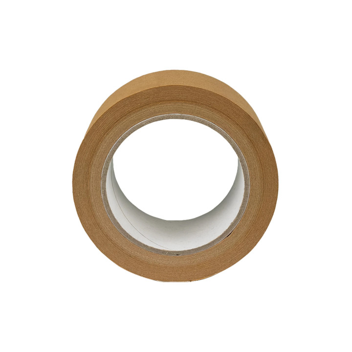 Ruban adhésif kraft brun crépon 5 cm x 50 m - Résistant et recyclable | Embaleo