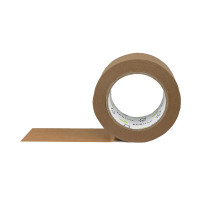 Ruban Adhésif Kraft Marron - 38 Mm X 50 M - Papier ECO15+ - Pour Encadrement, Emballage - Adhésif Fort Et Souple - 11