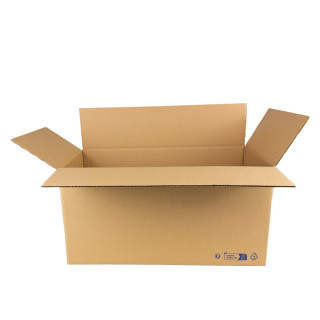 Carton simple cannelure grand format 60 x 30 x 30 cm