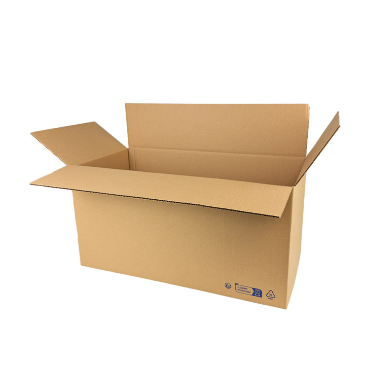 Carton simple cannelure grand format 60 x 30 x 30 cm