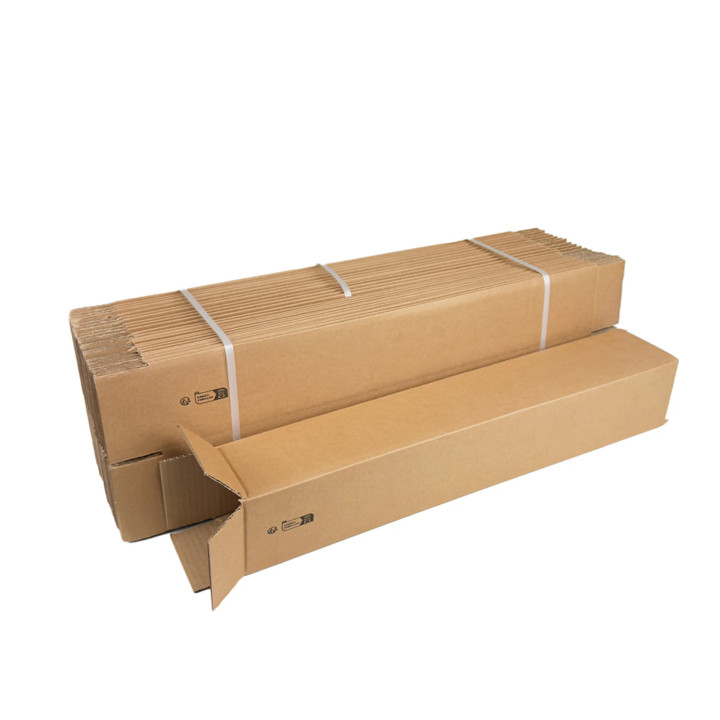 Tube carré d'expédition 60 x 10 x 10 cm