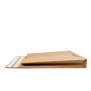 Pochette kraft 3 soufflets 35 x 25 cm – Résistante et pratique