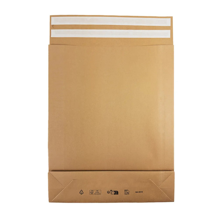 Pochette kraft 3 soufflets 50 x 40 cm – Grand format résistant