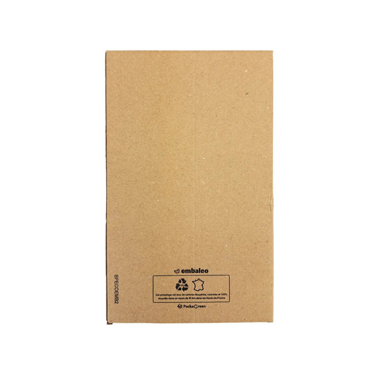 Boîte postale extra plate carton type lettre max/suivie  -  17,5 x 28,5 x 3 cm