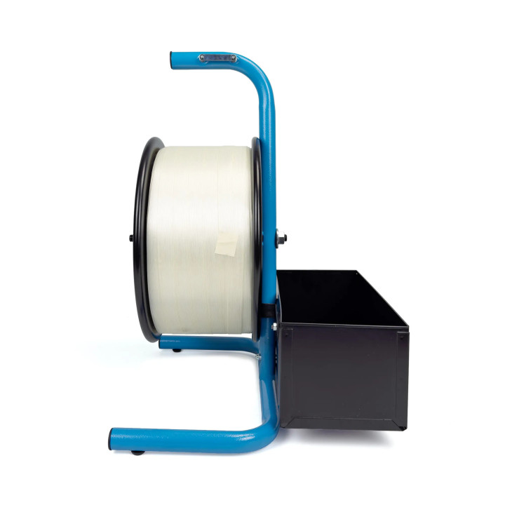 Dévidoir pour cerclage textile et polypropylène