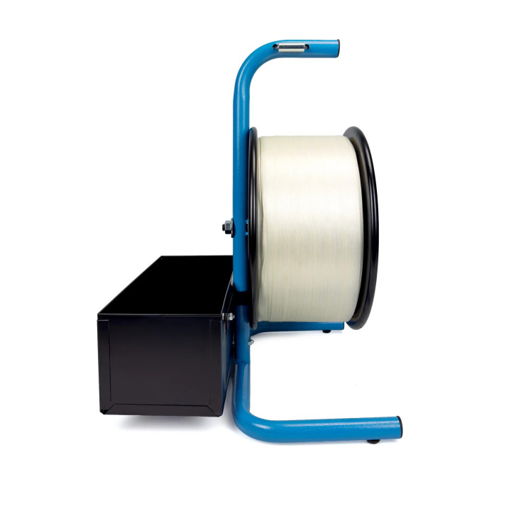 Dévidoir pour cerclage textile et polypropylène