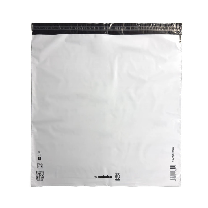 Pochettes plastiques opaques 60 x 60 cm 55 µ