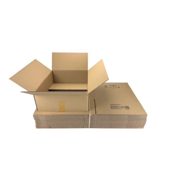 Boite en carton simple cannelure 50x40x15 cm