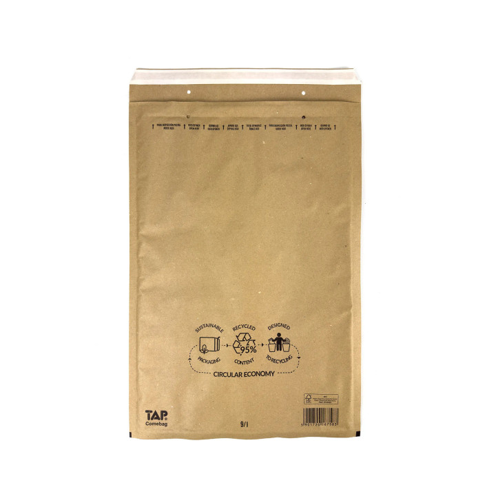 Enveloppe bulle brune recyclable J 30 x 44.5 cm