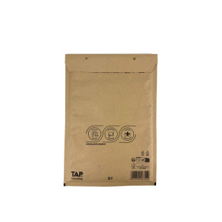 Enveloppe bulle brune recyclable F 22 x 34 cm