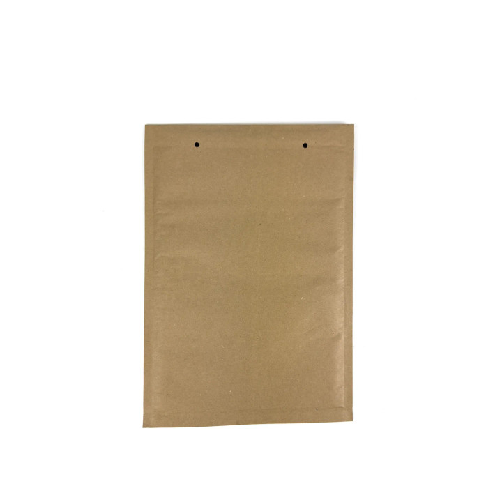 Enveloppe bulle brune recyclable F 22 x 34 cm