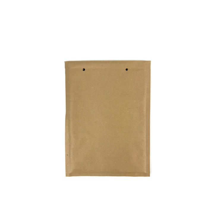 Enveloppe bulle matelassée / kraft brun recyclable D 18 x 26.5