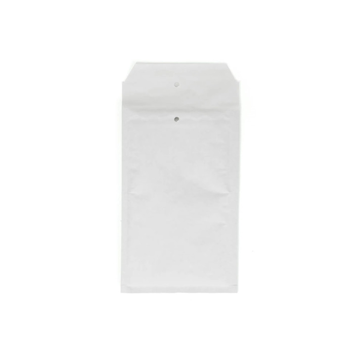 Enveloppe bulle en papier kraft blanc 12 x 21,5 cm 100% recyclable