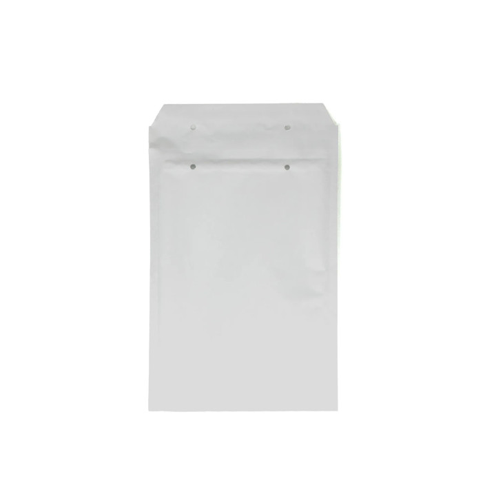 Enveloppe bulle en papier kraft blanc 18 x 26,5 cm 100% recyclable