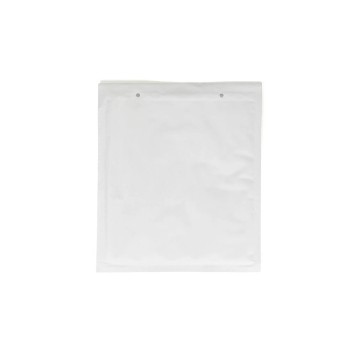 Enveloppe bulle en papier kraft blanc 22 x 26,5 cm 100% recyclable