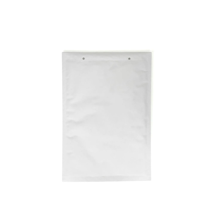 Enveloppe bulle en papier kraft blanc 22 x 34 cm 100% recyclable
