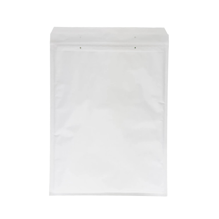 Enveloppe bulle en papier kraft blanc 35 x 47 cm 100% recyclable