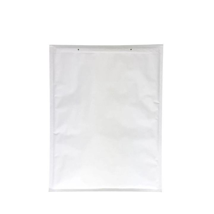Enveloppe bulle en papier kraft blanc 35 x 47 cm 100% recyclable