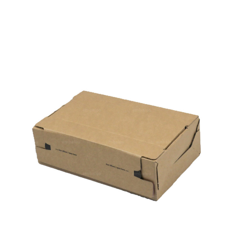 Boîtes d'expédition en carton blanc 2 pour l'échantillon 15.2X15.2X5CM plus dur et plus fort courrier postal cadeau paquet de mariage petit colis boîte en carton Kraft boîte-cadeau en carton 