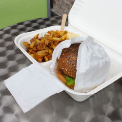 Emballage pour burger PleatPak L