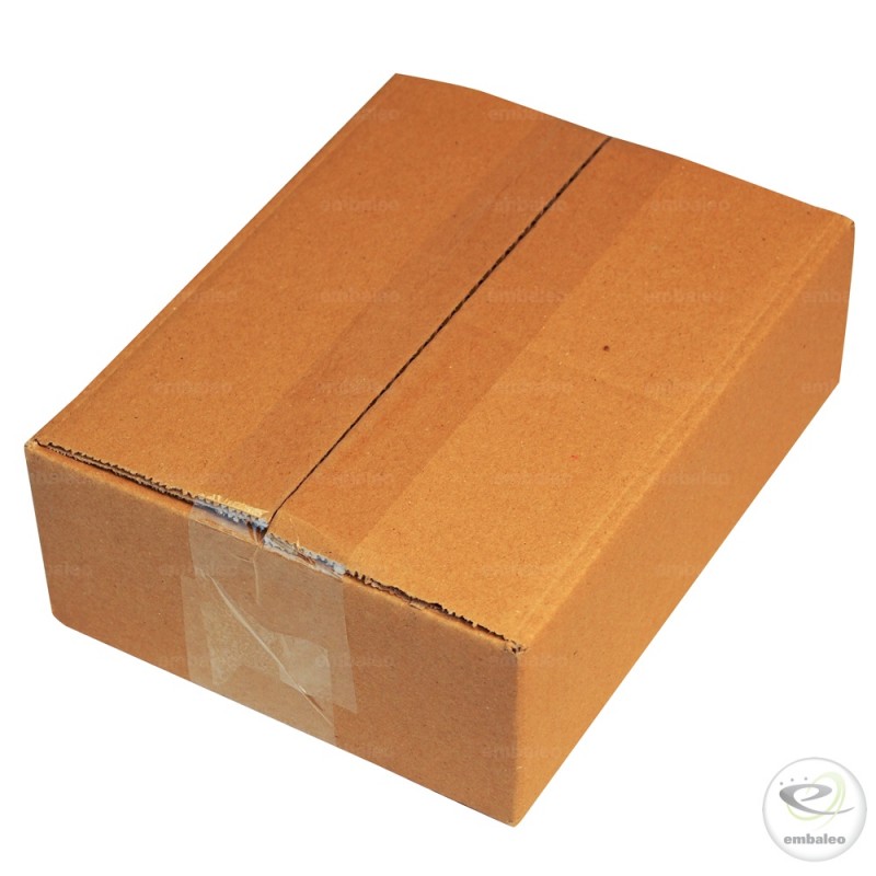 carton simple cannelure 20 x 15 x 6 cm
