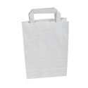 Sac Kraft blanc 32 x 16 x 35 cm