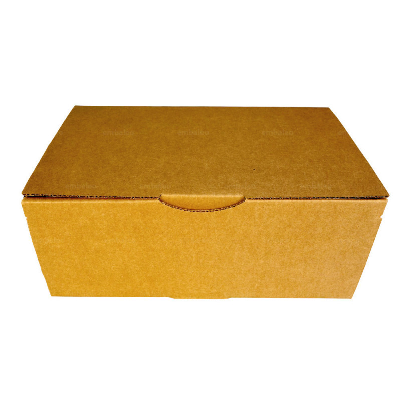 emballage emballage cadeaux expédition postale Blanc Lot de 25 boîtes en carton de 22,5 x 15 x 7 cm pour expéditions automatiques en papier kraft emballage 