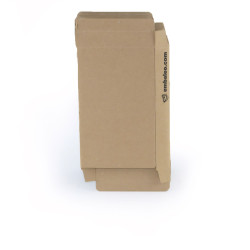 Boîte cadeau personnalisable quadrichromie en carton de taille M lettre  suivie - Boxam M lettre suivie