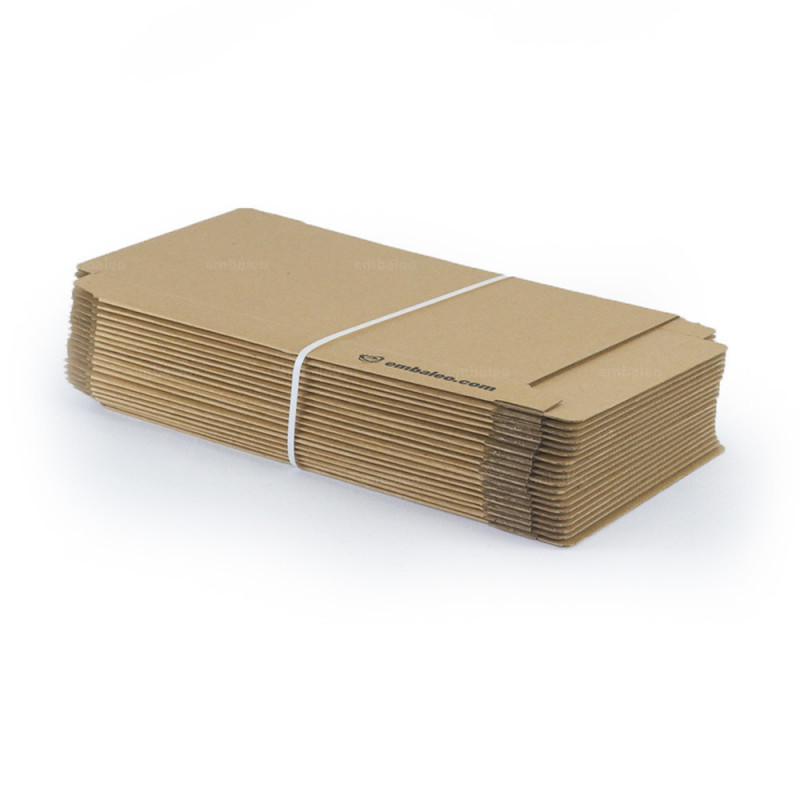 Boîte carton 20 pièces - 217 × 172 × 110 mm - Autocollante