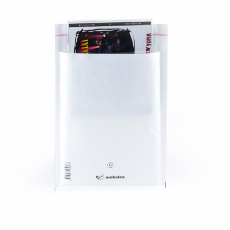 Netuno 100 enveloppes à bulles d'air G/17 250x350mm enveloppe bulle blanche  pochettes blanche d'expedition rembourrée matelassée emballage indéchirable  enveloppe d'expédition recyclée avec film à air : : Fournitures de  bureau