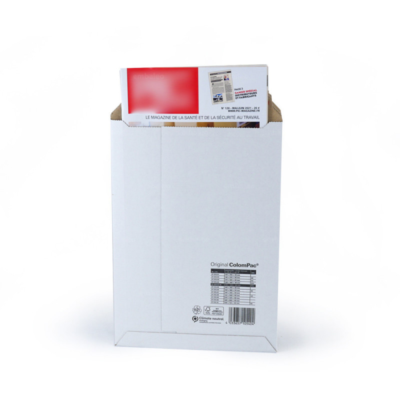 ColomPac - Enveloppe cartonnée - A4 - 500g/m²