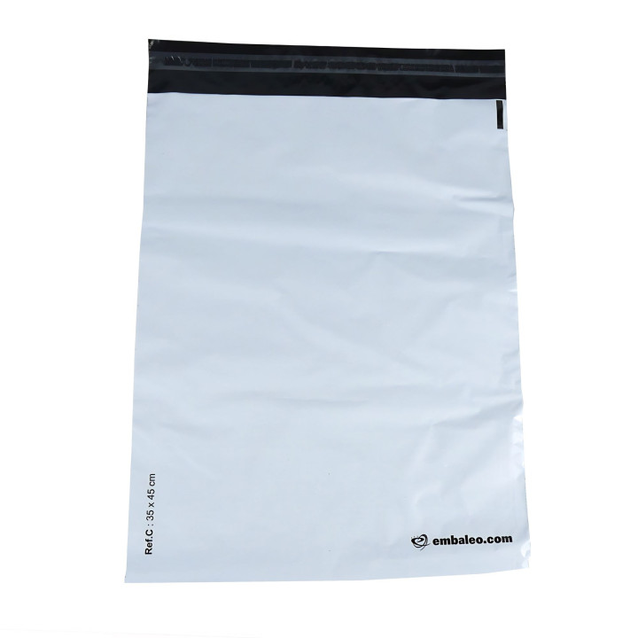 Sacs d'expédition en plastique avec fermeture Auto-adhésive - 35 x 45 cm -  100 pièces pour 40,000 DT