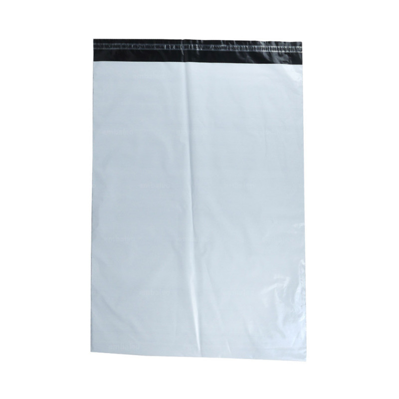 SafePostBags® Lot de 10 enveloppes plastiques épaisses opaques inviolables 55x75cm 