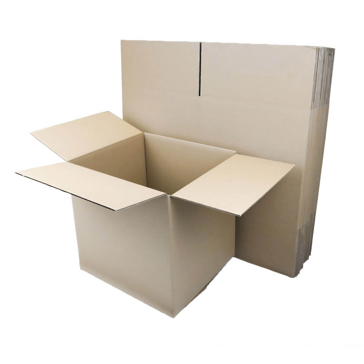 Boite en carton double cannelure 55x35x35 cm