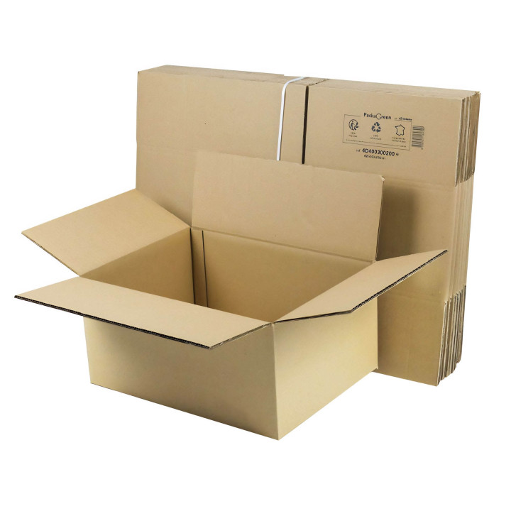 Carton double cannelure 50 x 30 x 30 cm