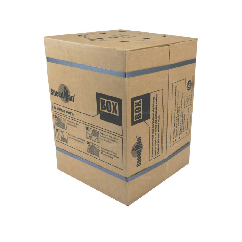 Boîte distributrice de calage en papier kraft écologique - Speedman box