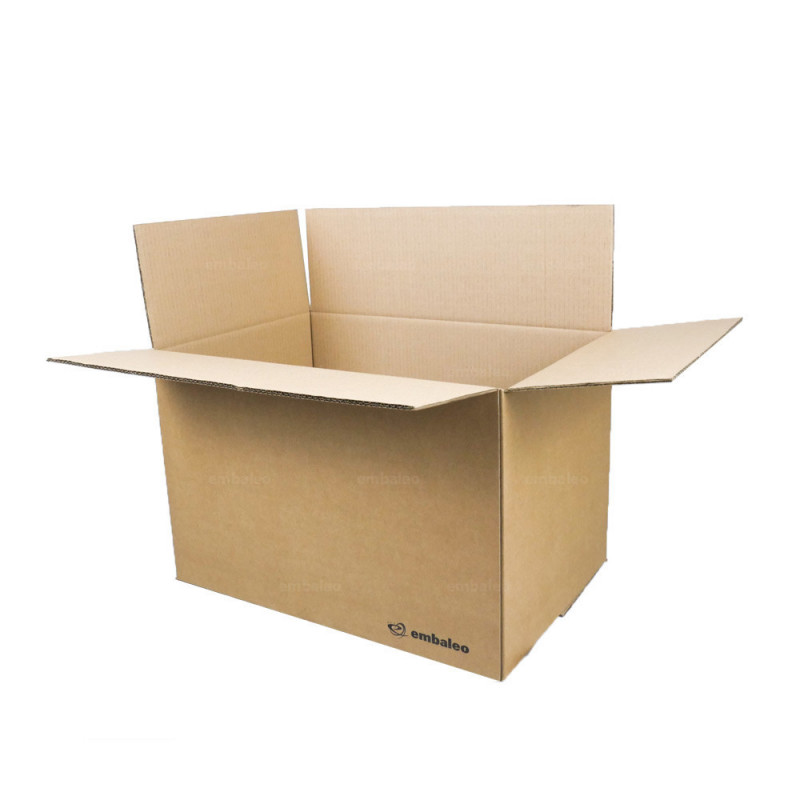 Boîtes en carton 60x40x40  Boîtes à double vague ultra résistantes idéales  pour l'emballage, l'expédition de déménagement de stockage (15) :  : Fournitures de bureau