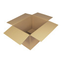 Carton double cannelure 65 x 50 x 45 cm